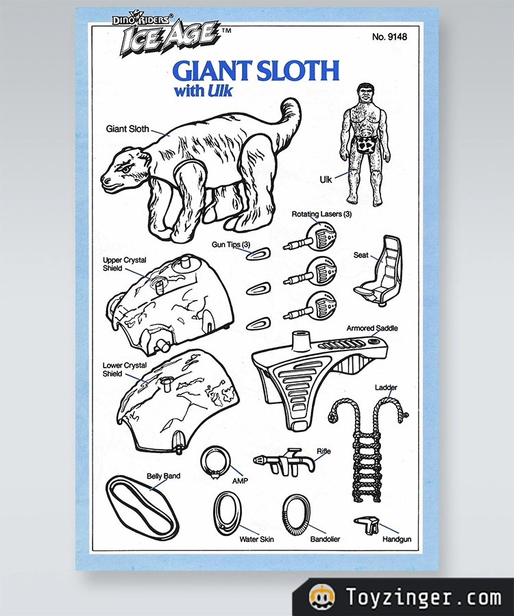 Dino-riders Vintage Figure