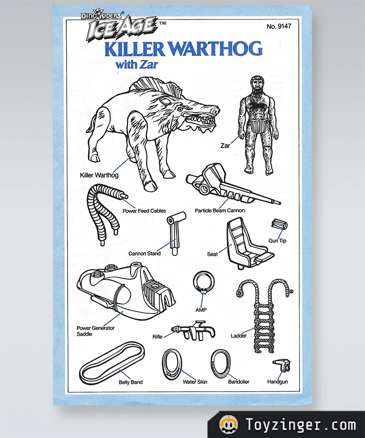 Dino-riders Vintage Figure