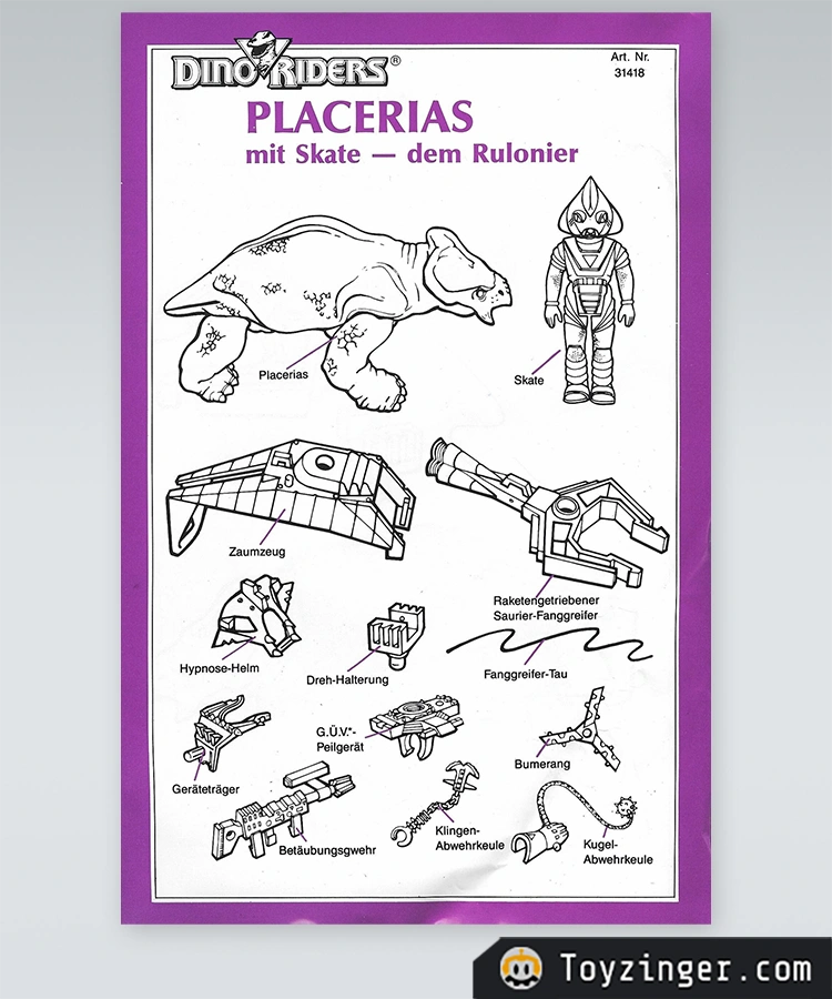 Dino-riders Vintage Figure