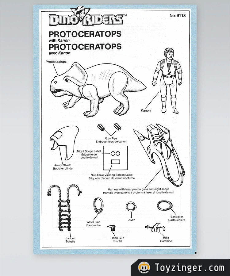 Dino-riders Vintage Figure