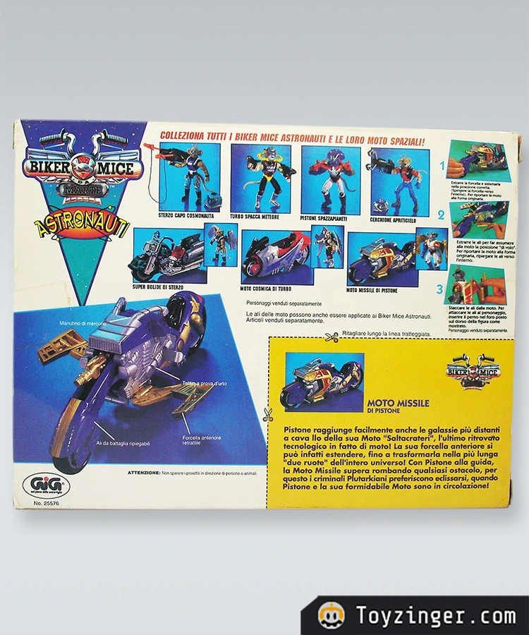 Biker Mice vintage figure - Astro Bros