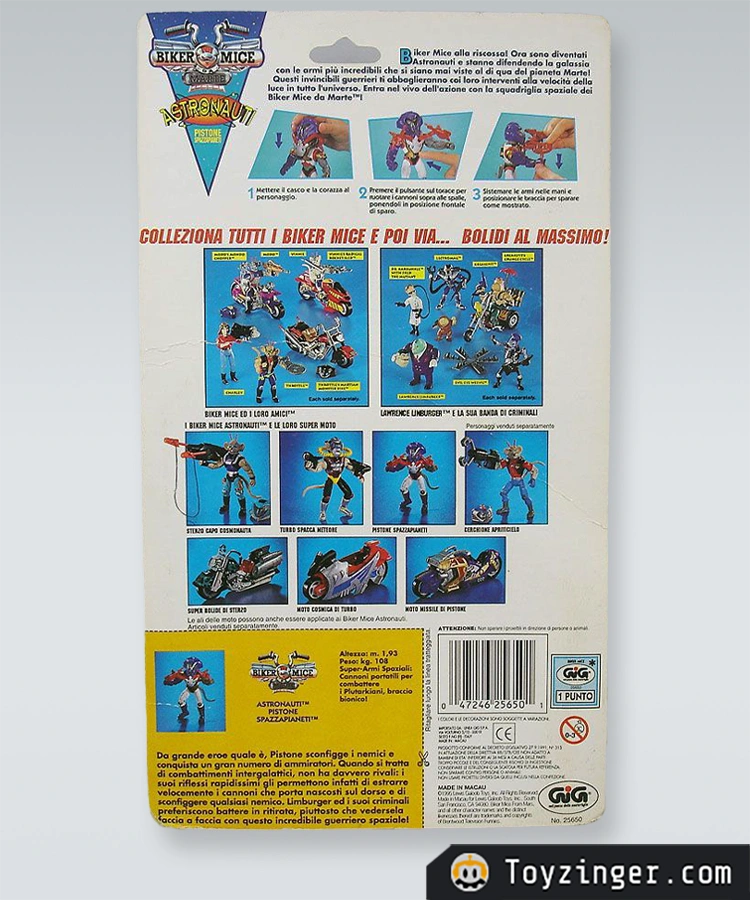 Biker Mice vintage figure - Astro Bros