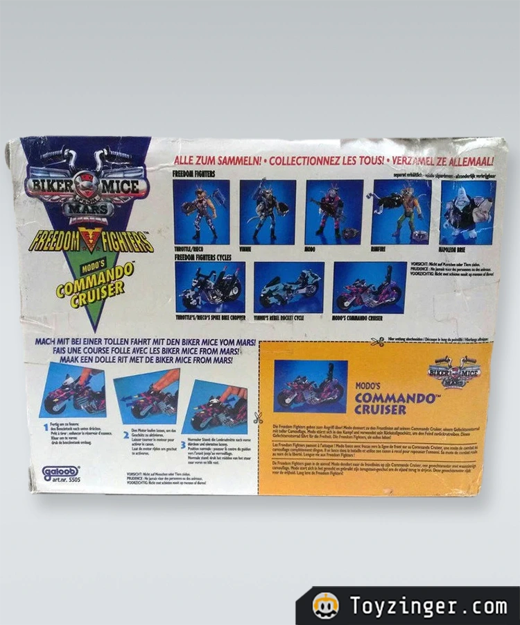 Biker Mice Figure - Freedom Fighters