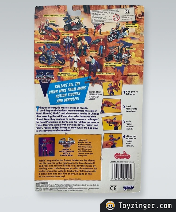 Biker Mice Vintage Figure