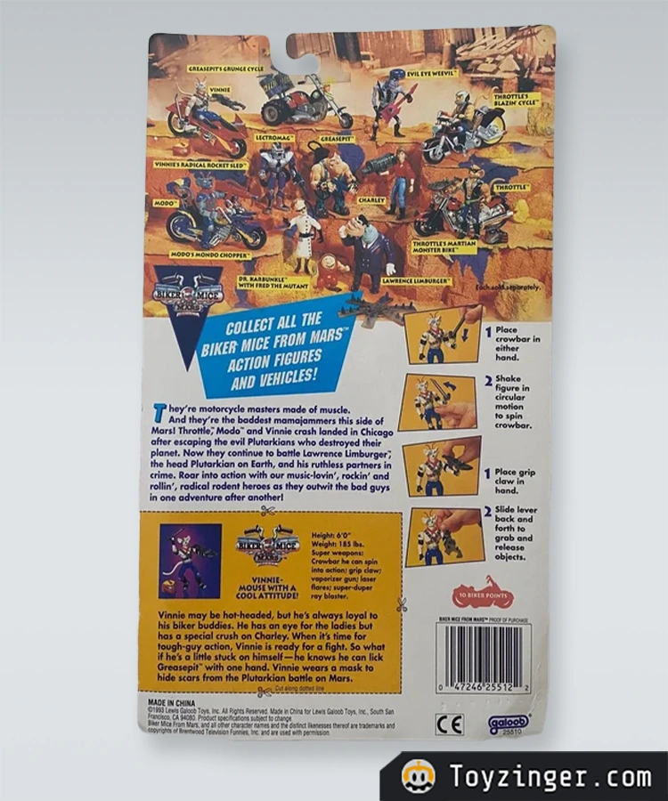 Biker Mice Vintage Figure
