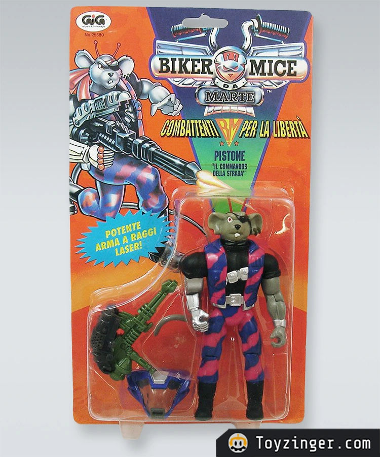 Biker Mice Figure - Freedom Fighters