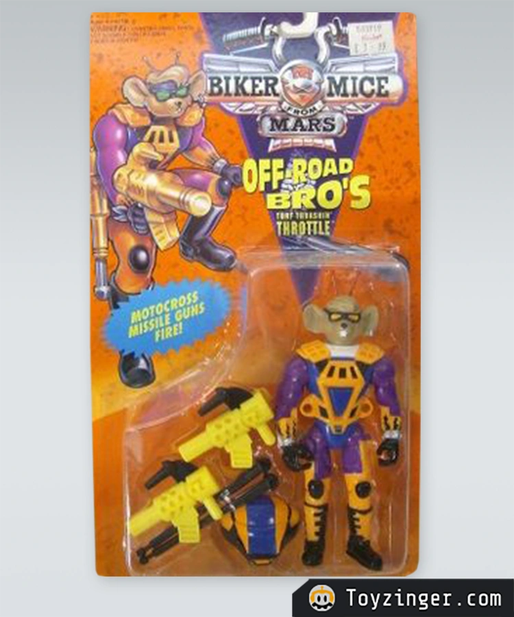 Biker Mice Figure - Off Road Bros