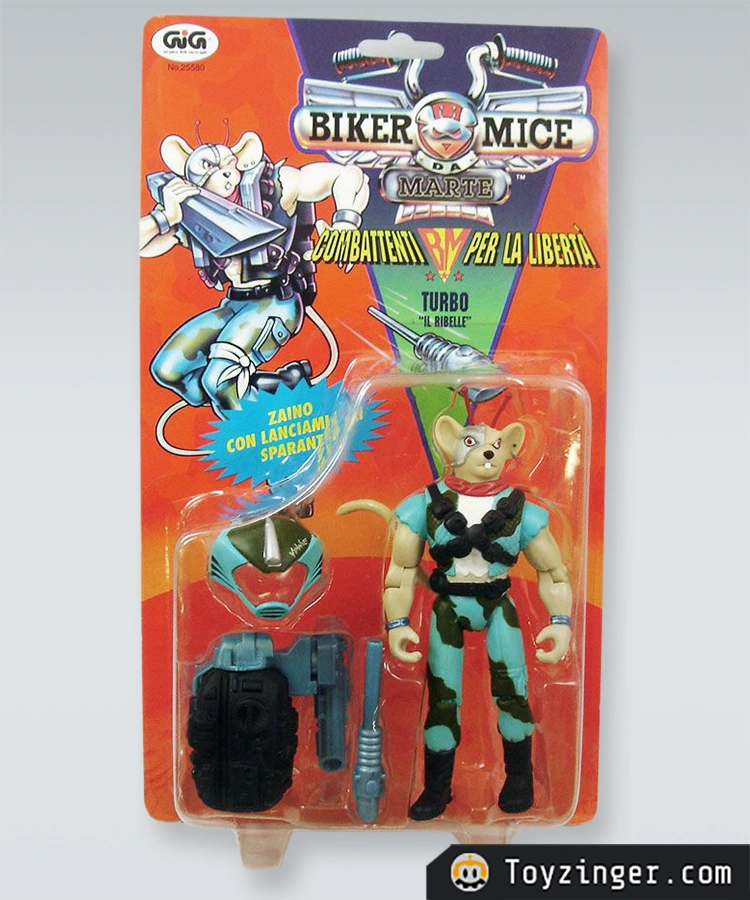 Biker Mice Figure - Freedom Fighters