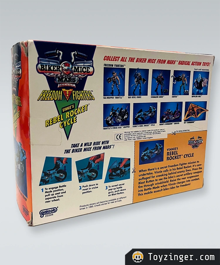 Biker Mice Figure - Freedom Fighters