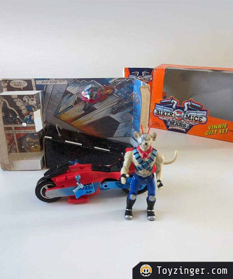 Biker Mice vintage figure - Gift set