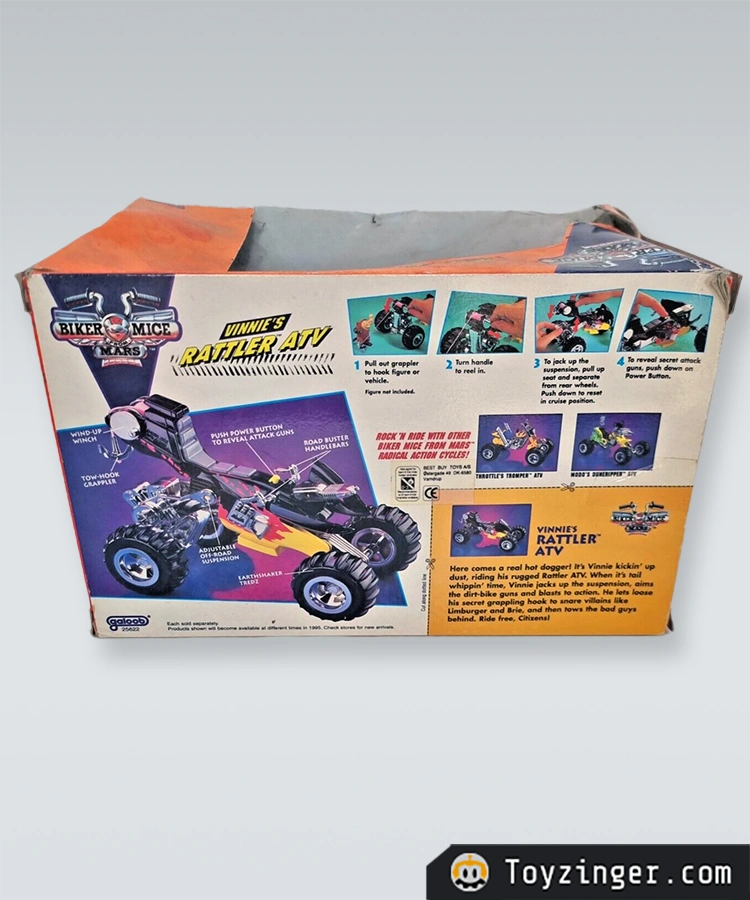 Biker Mice Figure - Off Road Bros