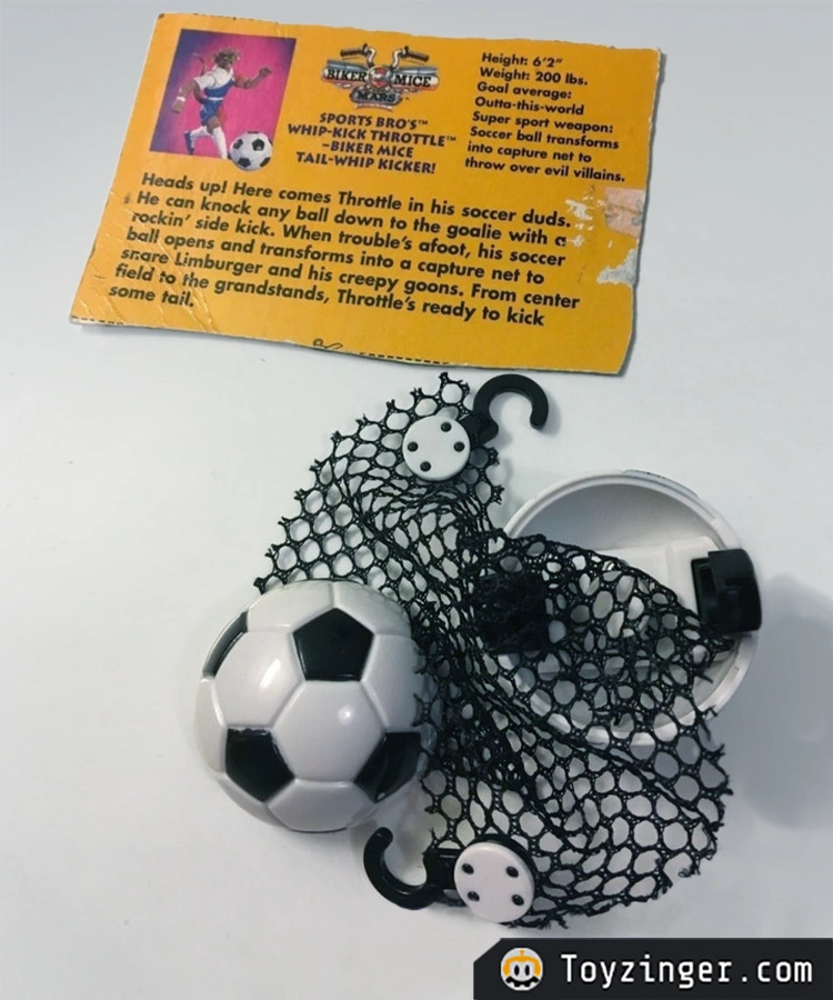 Biker Mice vintage figure - sport bros