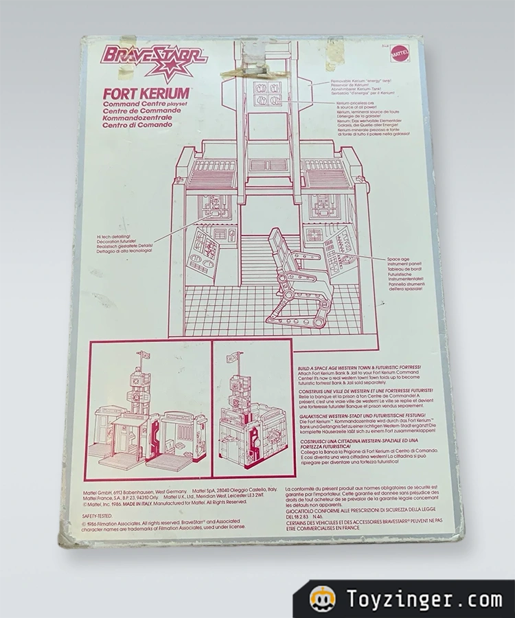 Bravestarr vintage figures