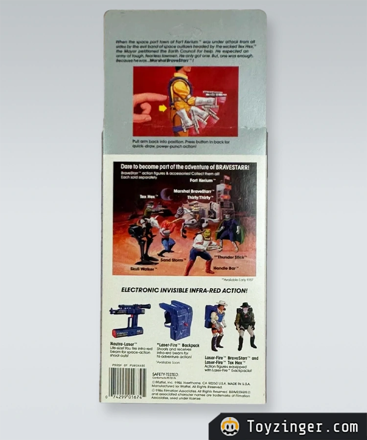 Bravestarr vintage figure