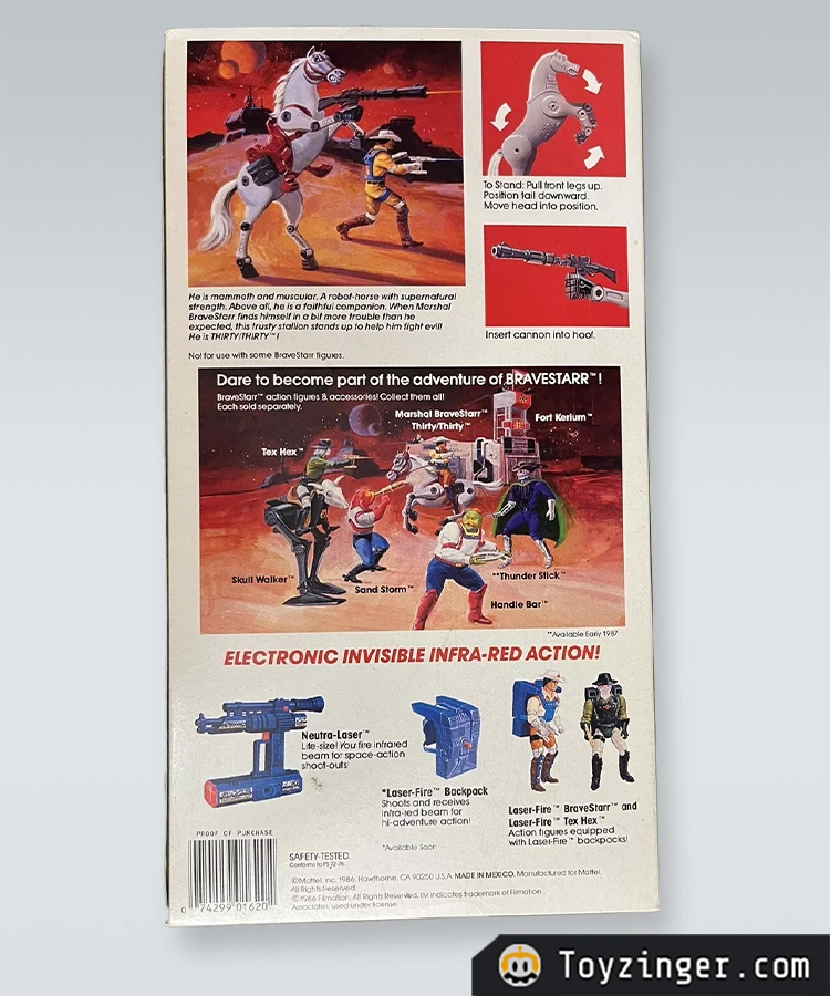 Bravestarr vintage figures