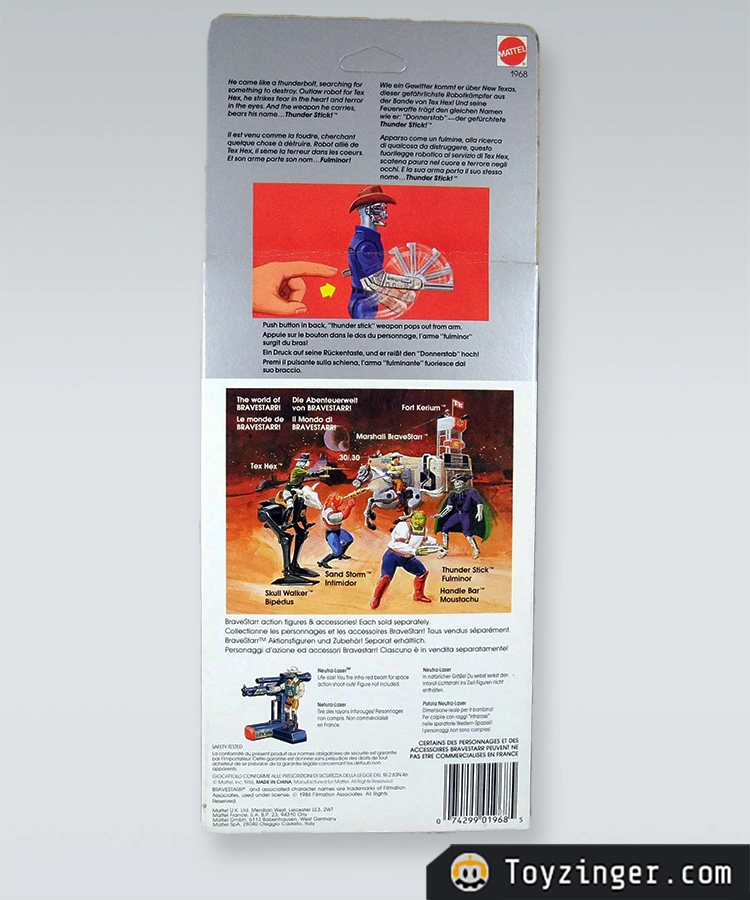 Bravestarr vintage figure