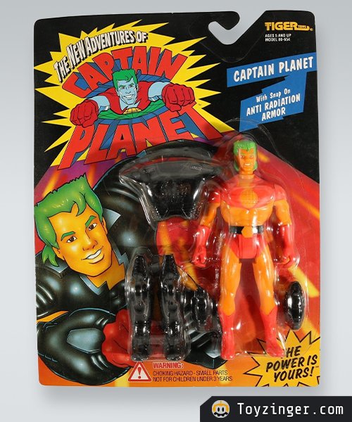 Captain Planet - TigerToys and Kenner