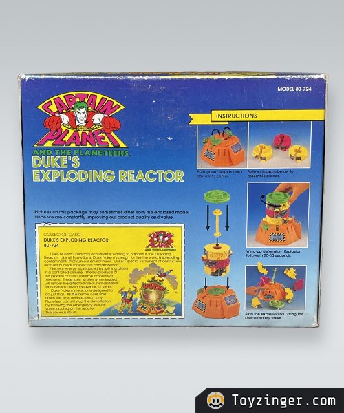 Captain Planet Vehicles and playsets