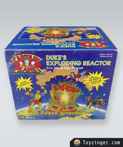 Captain Planet Vehicles and playsets