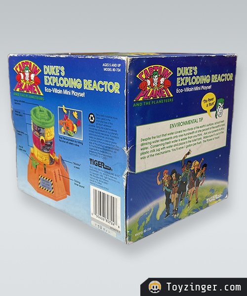 Captain Planet Vehicles and playsets