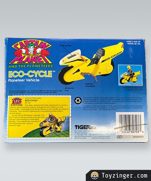 Captain Planet Vehicles and playsets