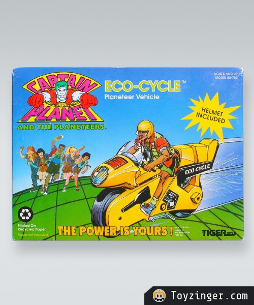 Captain Planet Vehicles and playsets