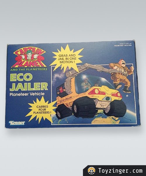 Captain Planet Vehicles and playsets