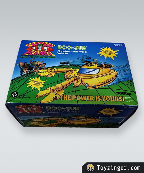 Captain Planet Vehicles and playsets