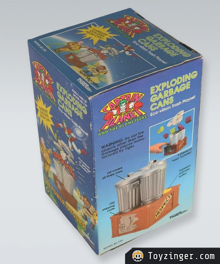 Captain Planet Vehicles and playsets