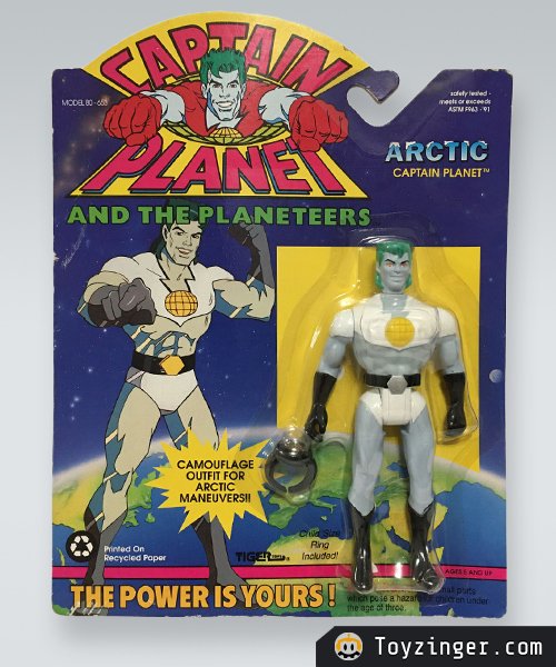 Captain Planet - TigerToys and Kenner