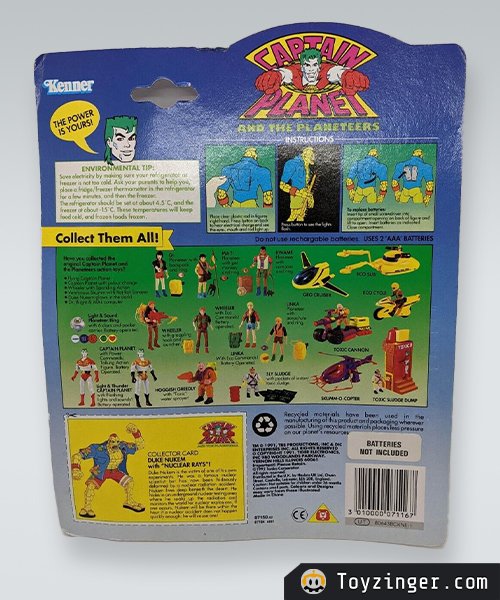 Captain Planet Vintage Figure