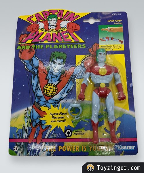 Captain Planet - TigerToys and Kenner