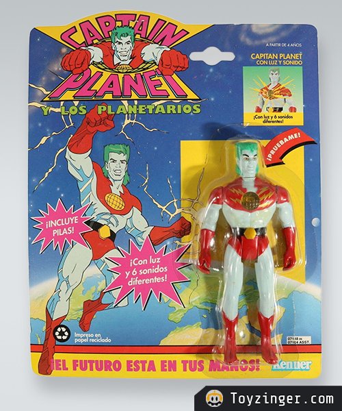 Captain Planet - TigerToys and Kenner