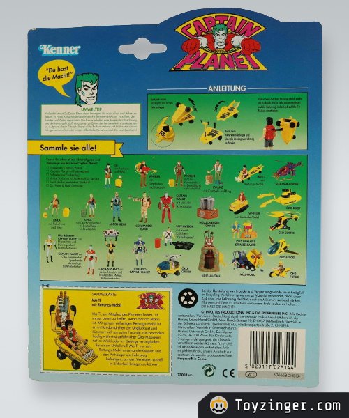 Captain Planet figure