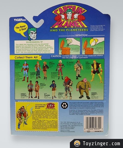 Captain Planet Vintage Figure