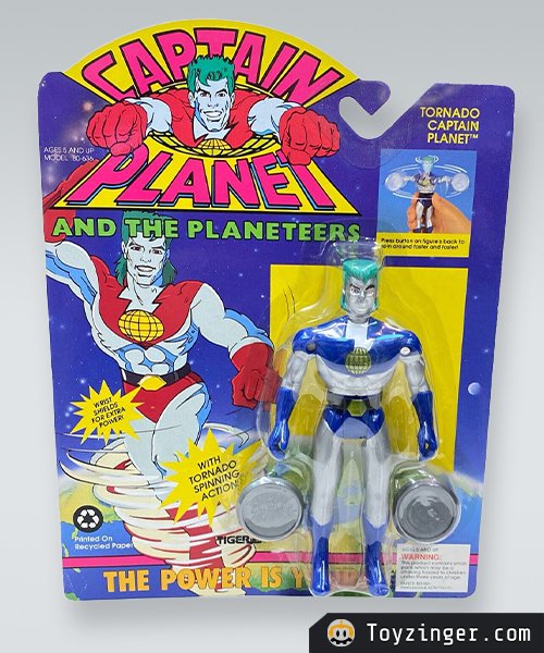 Captain Planet - TigerToys and Kenner