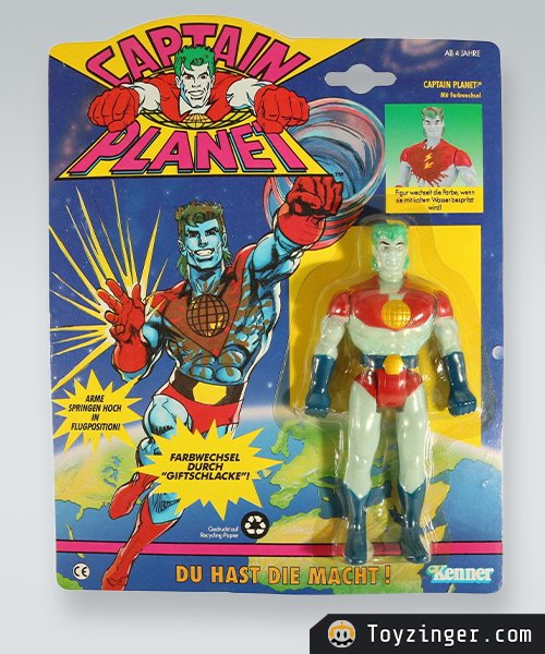 Captain Planet - TigerToys and Kenner