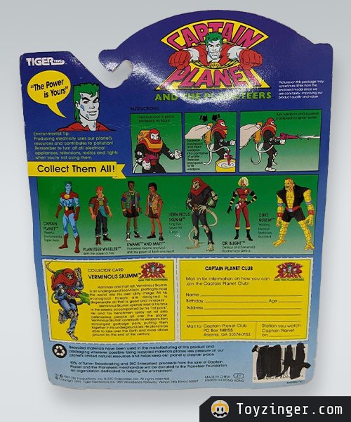 Captain Planet Vintage Figure