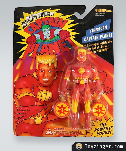 Captain Planet - TigerToys and Kenner