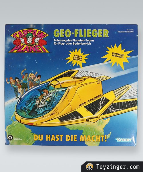 Captain Planet Vehicles and playsets