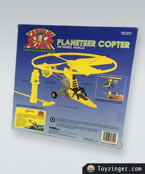 Captain Planet Vehicles and playsets