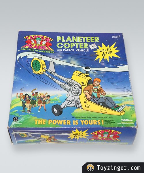 Captain Planet Vehicles and playsets