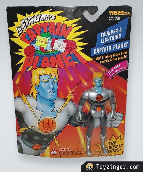 Captain Planet - TigerToys and Kenner