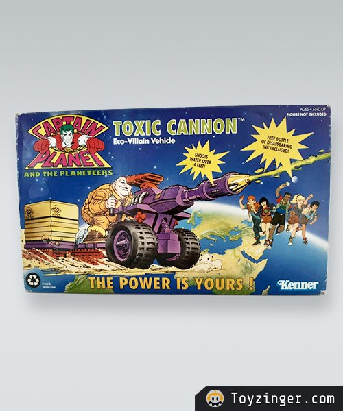 Captain Planet Vehicles and playsets