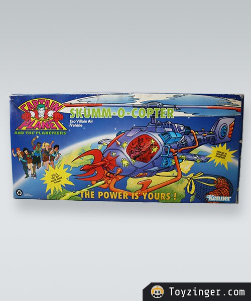Captain Planet Vehicles and playsets