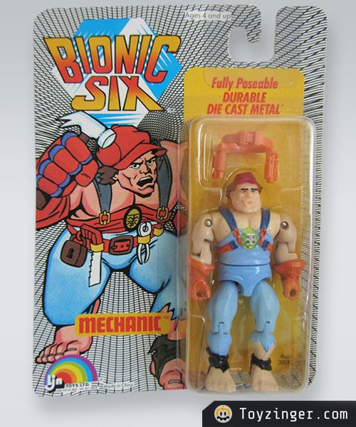 Bionic Six - LJN Figure