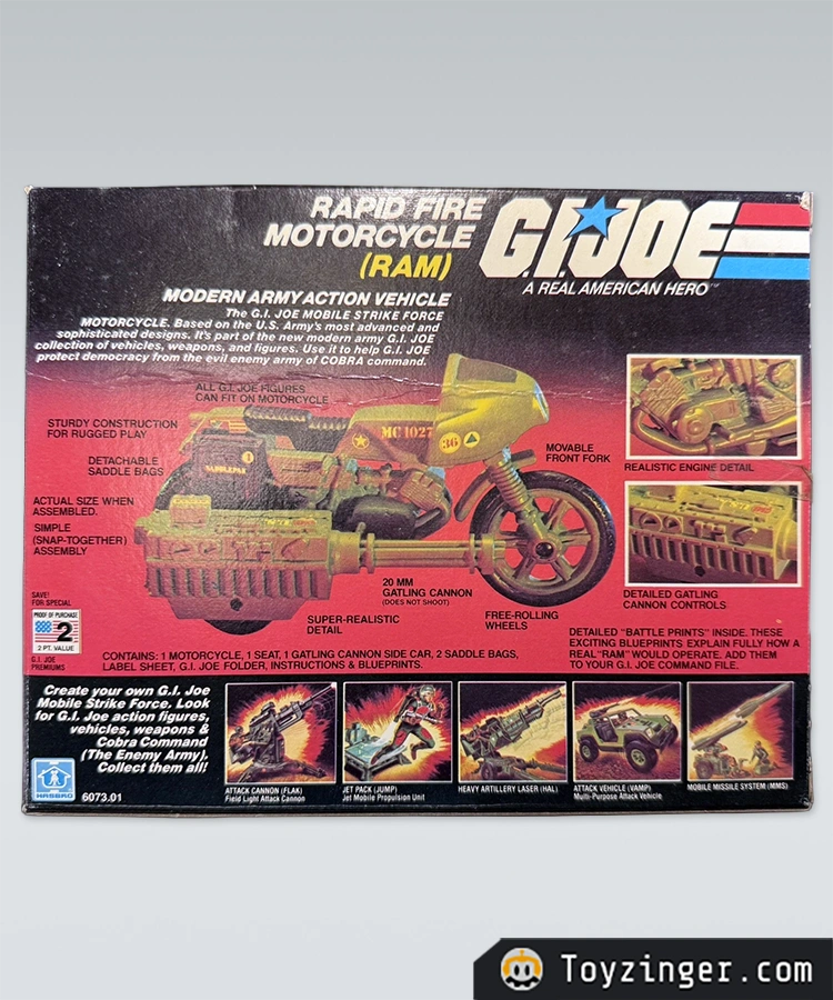 G.I. Joe - RAM: Rapid Fire Motorcycle