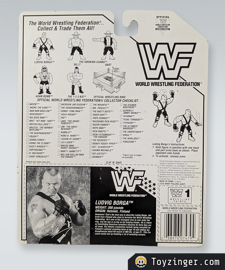 WWF Vintage Figure