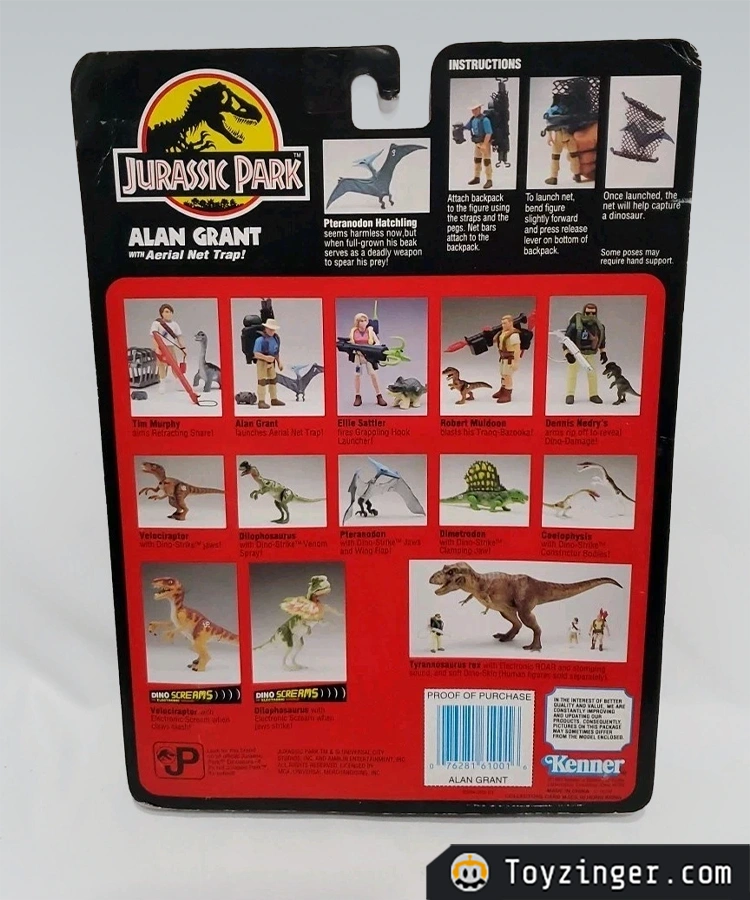 Jurassic Park Vintage Figure