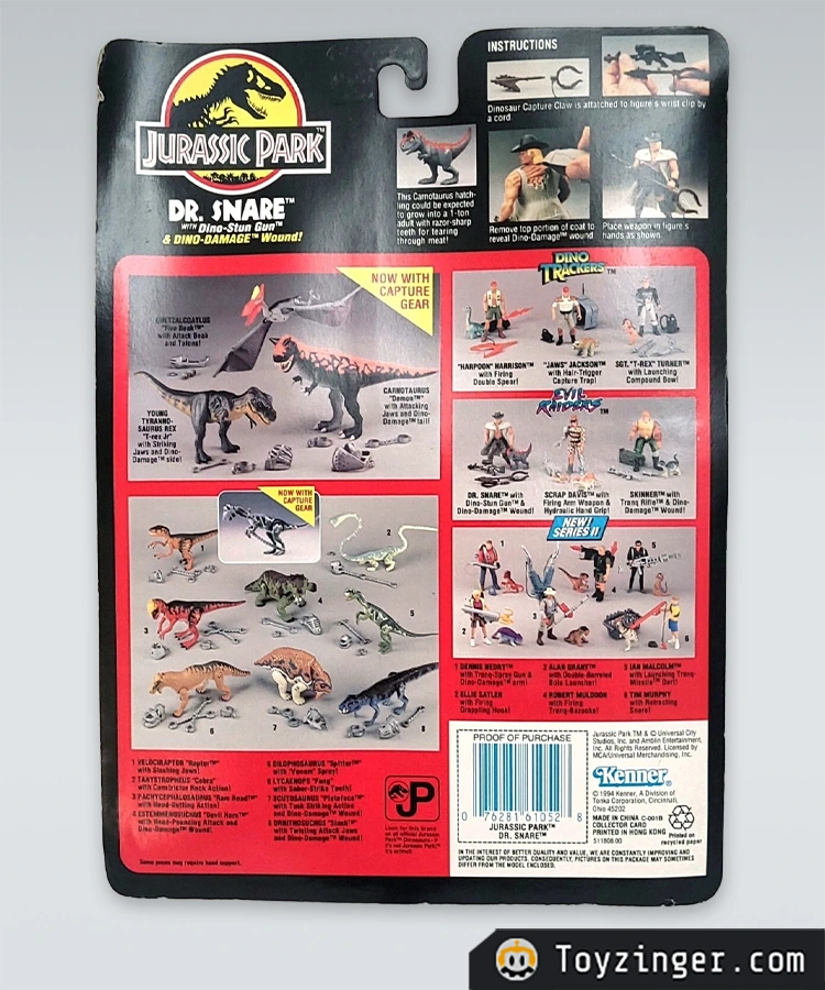 Jurassic Park Vintage Figure